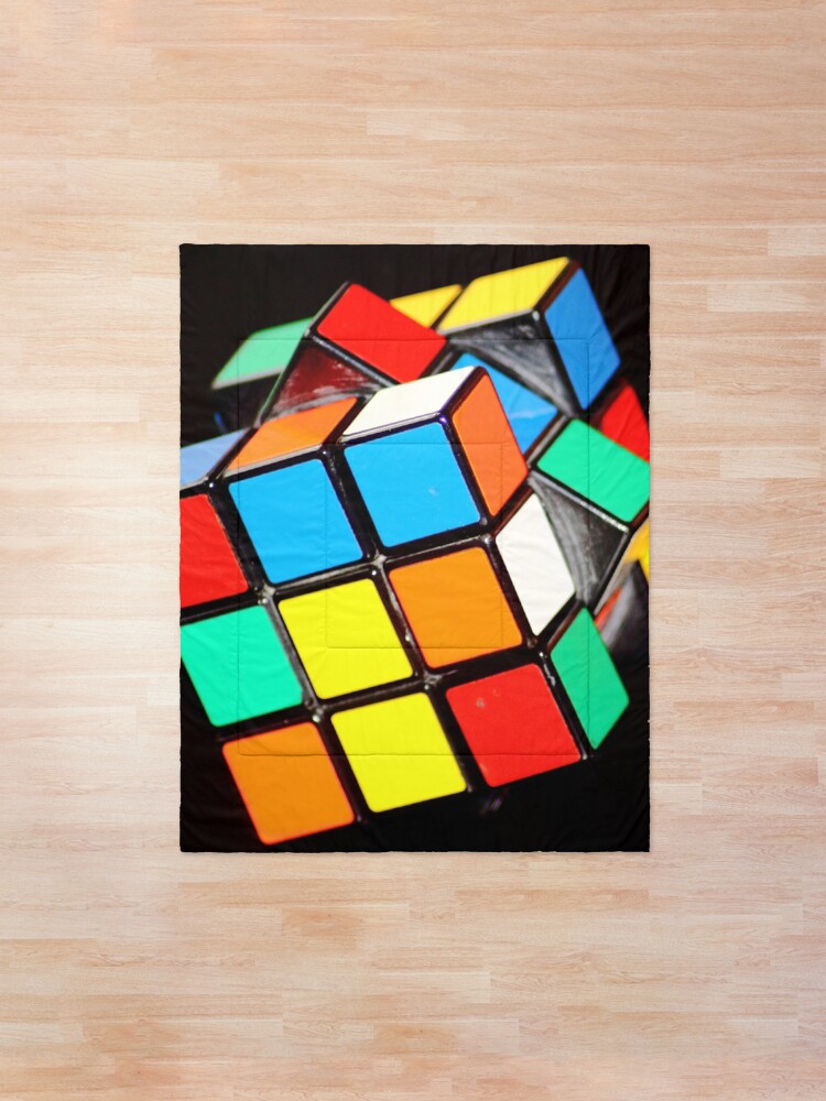 Alternate view of Rubiks Cube Comforter