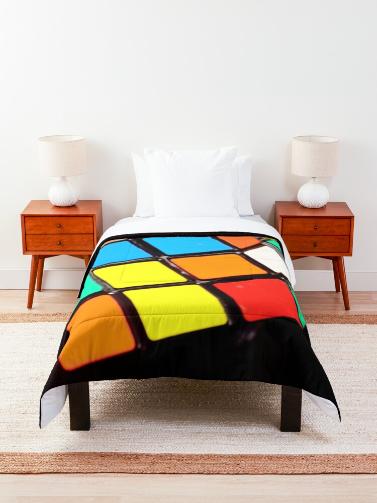 Alternate view of Rubiks Cube Comforter