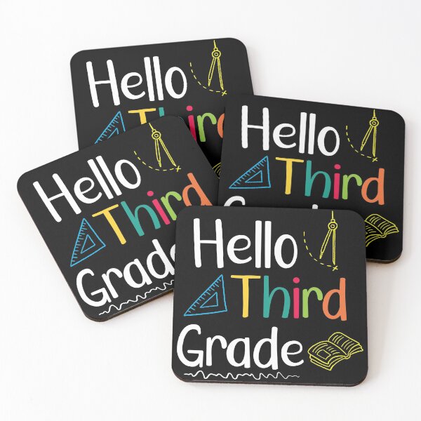 Item preview, Hello Third Grade T-Shirt Back To School designed and sold by YES!GOODY.