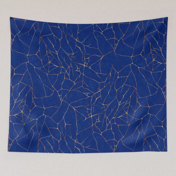 Item preview, Kintsugi Sapphire Blue designed and sold by Olooriel.