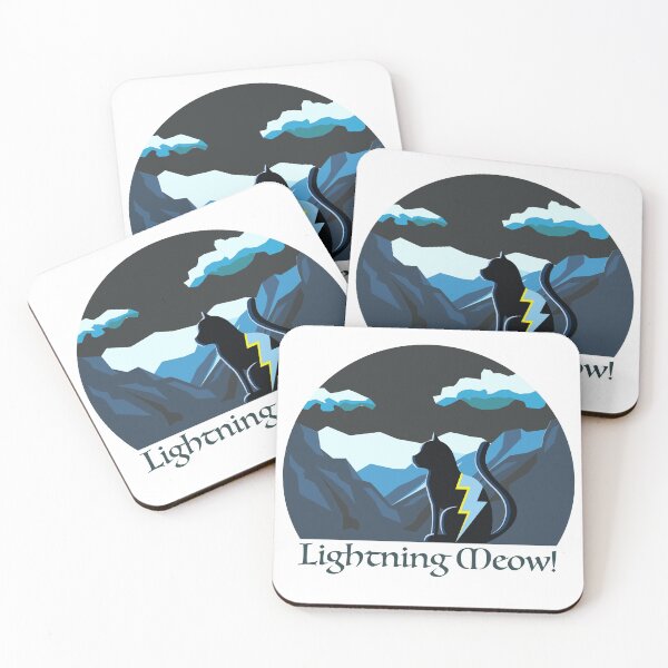 Item preview, Cat Lightning - Lightning Meow designed and sold by Rohjan.