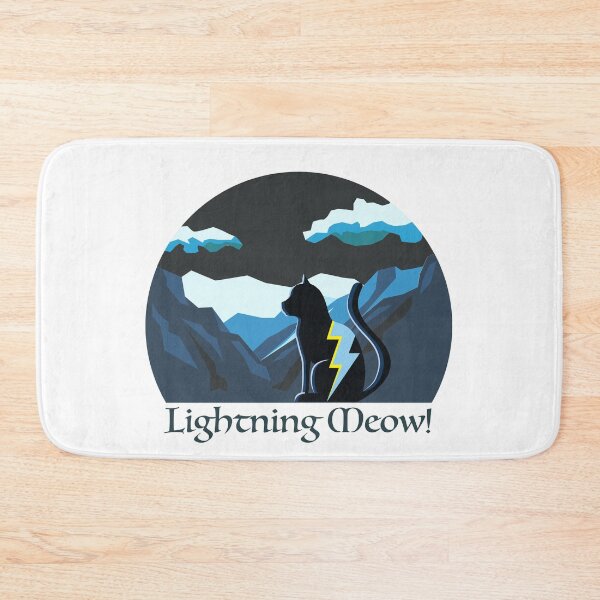 Item preview, Cat Lightning - Lightning Meow designed and sold by Rohjan.