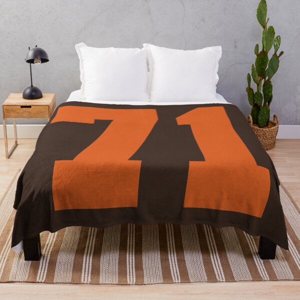 Item preview, 71 Number Cleveland Sports Seventy-One Brown Jersey designed and sold by HelloFromAja.