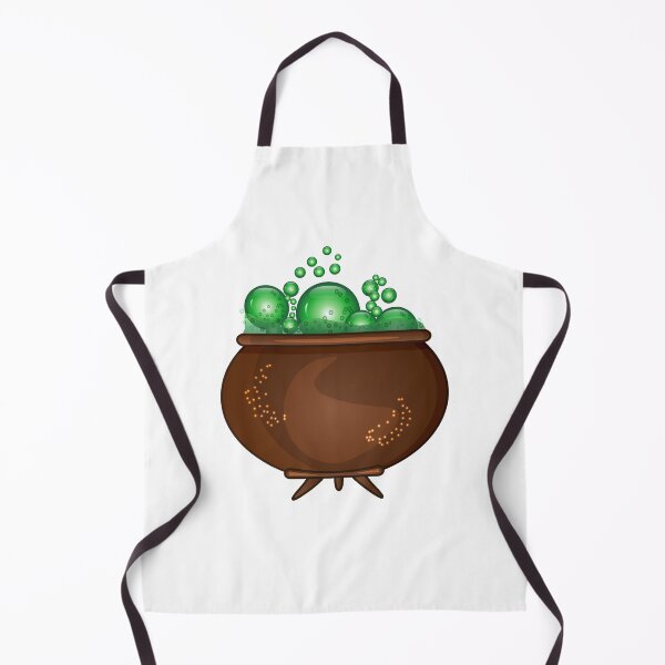 Item preview, Halloween witches cauldron with green potion and bubble. designed and sold by Kajaniko.