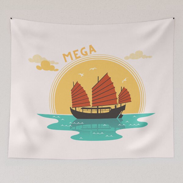 Item preview, Mega Yacht Retro Design designed and sold by garhoud.