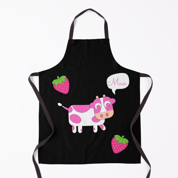 Item preview, Strawberry Cow Pink designed and sold by OneTimeEngineer.