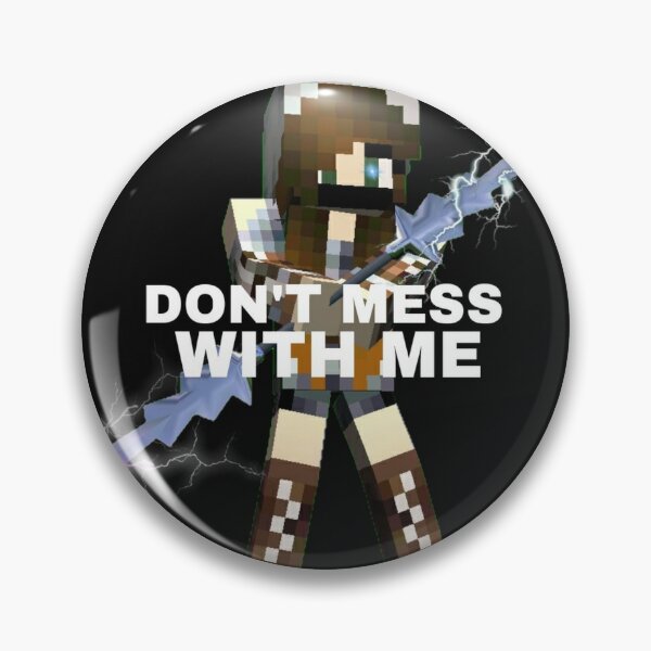 Minecraft Block Pins And Buttons Redbubble - nat pin roblox