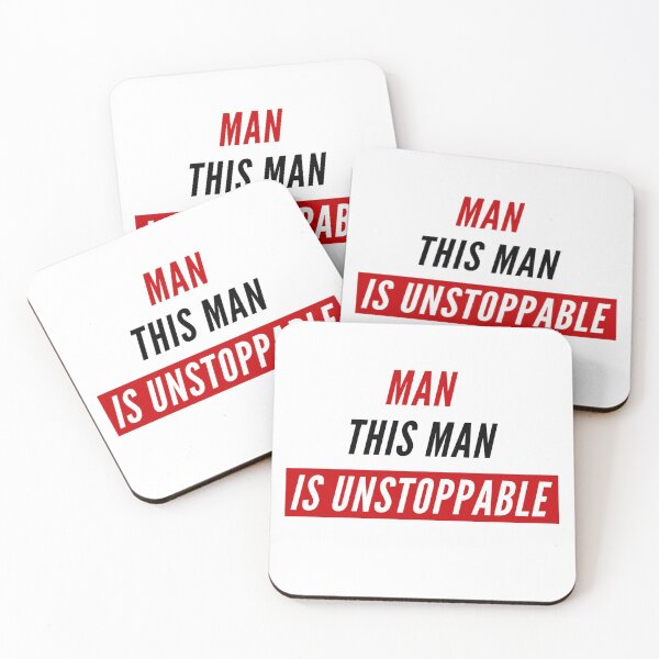 Item preview, Man this man is unstoppable Hamilton Quote designed and sold by MonMonTales.