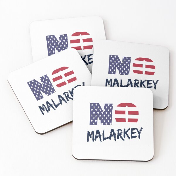 Item preview, No Malarkey,anti Trump shirt designed and sold by PrettyPk.