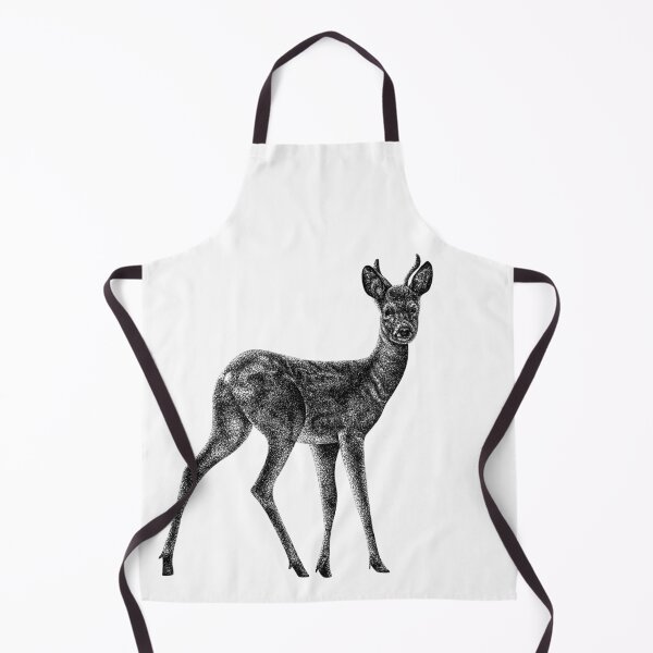 Item preview, Roe deer stag - animal illustration designed and sold by LorenDowding.