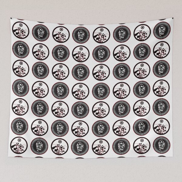 Item preview, Copy of "Skull and White Heat Pattern" - Seamless pattern in red, white, and black - Skull pattern -Logo pattern. designed and sold by BDLVandFriends.