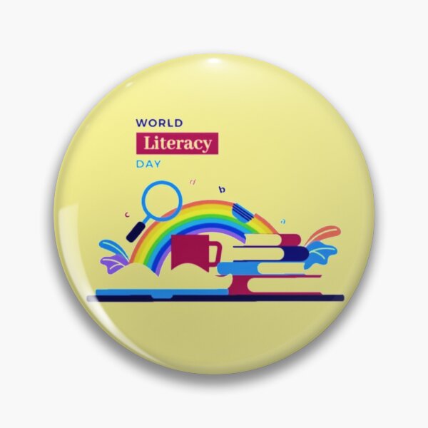 Item preview,   "International Day of Literacy". designed and sold by Mahe Jabeen.