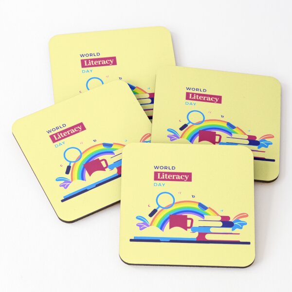 Item preview,   "International Day of Literacy". designed and sold by Mahe Jabeen.