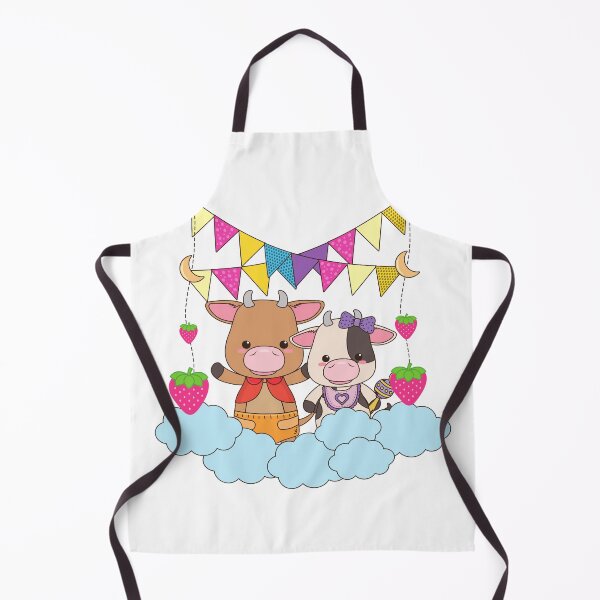Item preview, Strawberry Cow funny birthday cow with strawberry designed and sold by OneTimeEngineer.