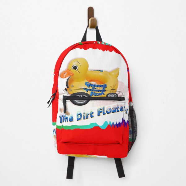 Item preview, The Dirt Floater - Rubber Duck Toy on Wheels (By ACCI) designed and sold by VanyssaGraphics.