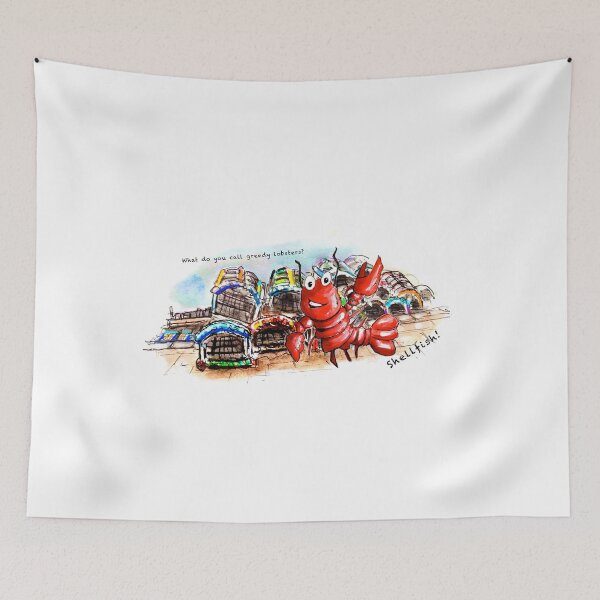 Item preview, Shellfish In Staithes designed and sold by Goodaboom.