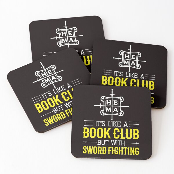 Item preview, HEMA It's Like a Book Club but with Sword Fighting designed and sold by HEMAResources.
