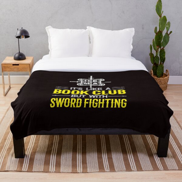 Item preview, HEMA It's Like a Book Club but with Sword Fighting designed and sold by HEMAResources.