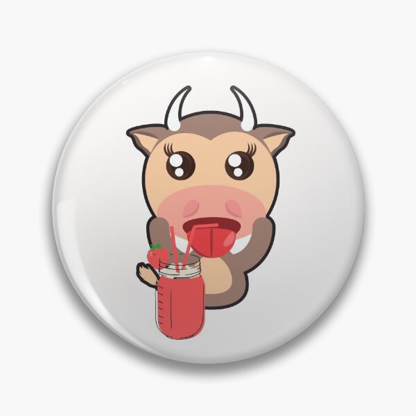Item preview, Strawberry Cow funny cow with strawberry coctail designed and sold by OneTimeEngineer.