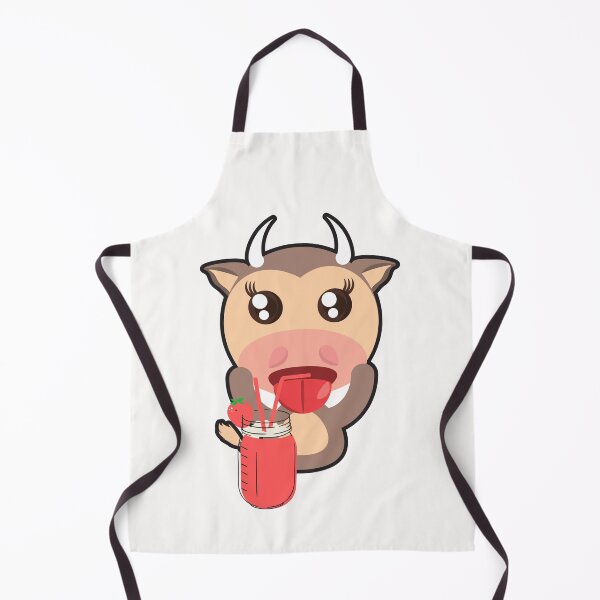Item preview, Strawberry Cow funny cow with strawberry coctail designed and sold by OneTimeEngineer.