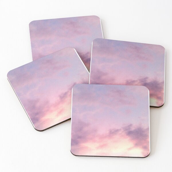 Item preview, Beautiful sky with colorful purple and pink clouds designed and sold by Melike-Bon.