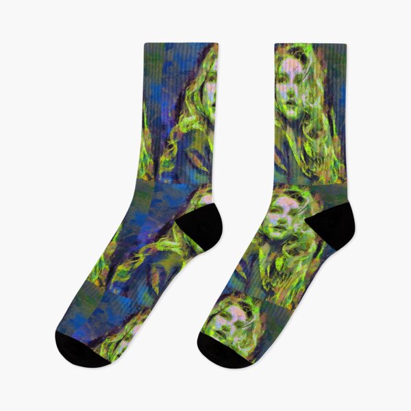 Item preview, Beautiful woman face wit abstract drawings  designed and sold by jotcar.