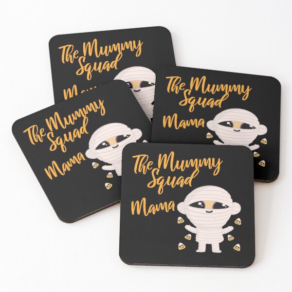 Item preview, Mama Family Matching Halloween The Mummy squad graphic design designed and sold by PlusAdore.