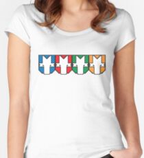 Crashing Knights Women's Fitted Scoop T-Shirt