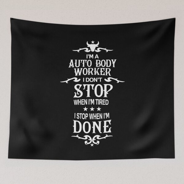 Item preview, Auto body worker T Shirt - I Don't Stop Gift Item designed and sold by bornmedia.