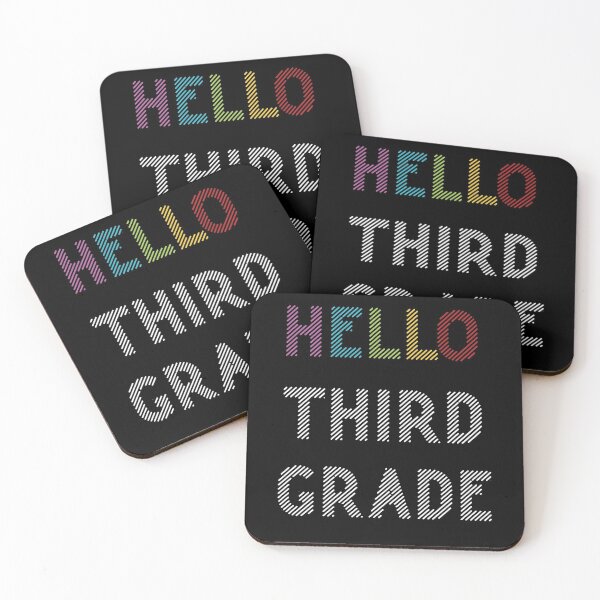 Item preview, Hello Third Grade T-Shirt Back To School designed and sold by YES!GOODY.