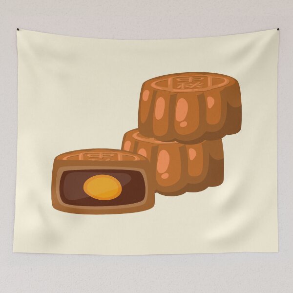 Item preview,  Mid-Autumn Festival Traditional Mooncakes with Salted Egg Centre designed and sold by Alicia Chee.