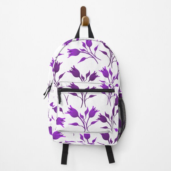 Item preview, Light and Dark Violet Floral Design designed and sold by Susaans-Art.