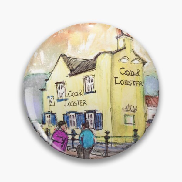 Item preview, Cod And Lobster In Staithes designed and sold by Goodaboom.