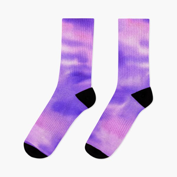 Item preview, Violet watercolor clouds 9 designed and sold by GrayCatGraphics.