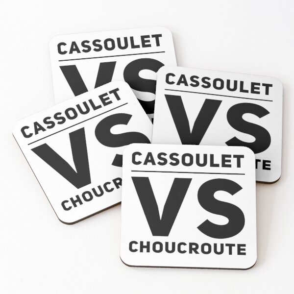 Item preview, Cassoulet vs sauerkraut funny humor gift designed and sold by joozybart.