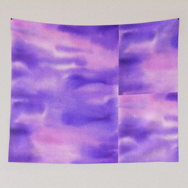 Item preview, Violet watercolor clouds 9 designed and sold by GrayCatGraphics.