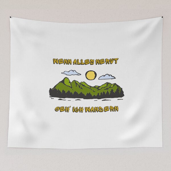 Item preview, If everything is annoying I go hiking designed and sold by Freetimebm.
