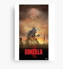 Gonzilla Canvas Print