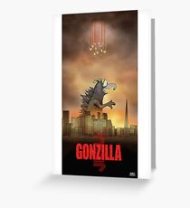 Gonzilla Greeting Card
