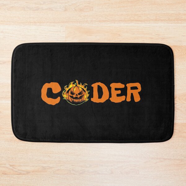 Item preview, Coder Halloween pumpkin design designed and sold by urban-symmetry.