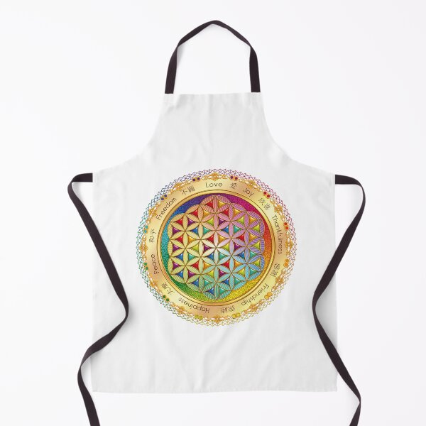 Item preview, The Flower of Life - light with framing designed and sold by Lilyas.