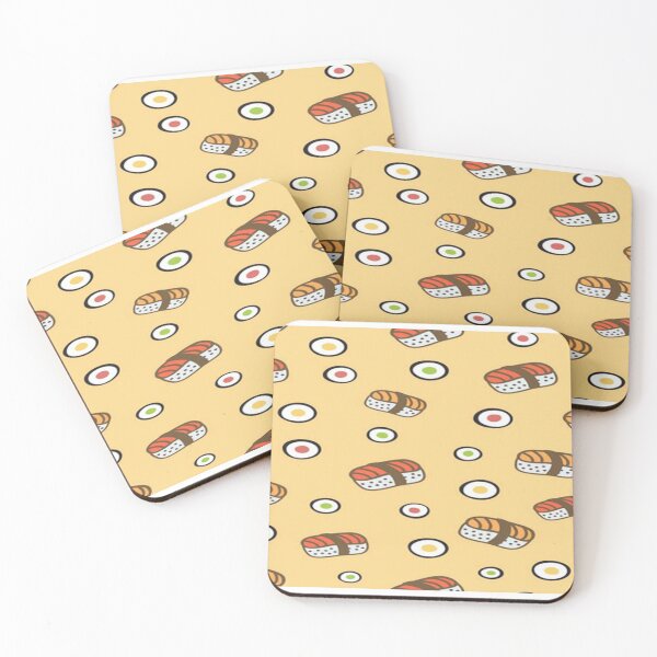 Item preview, SUSHI CARTOON PATTERN designed and sold by sarafianoss.
