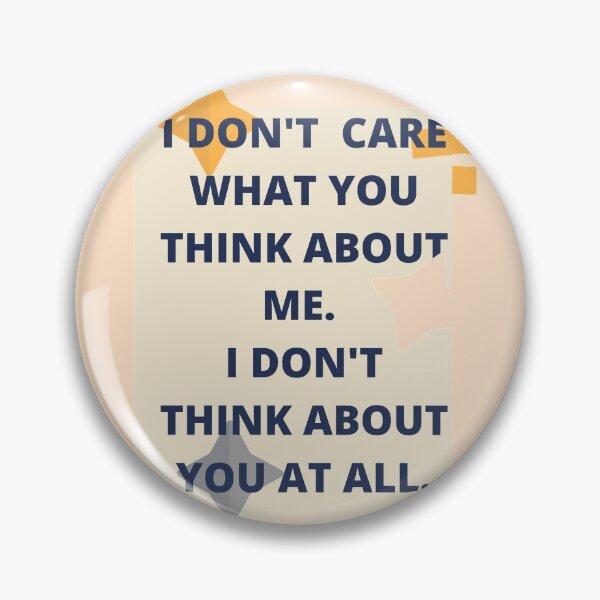 Artikelvorschau, *I don't think about you* entworfen und verkauft von Berezabella.