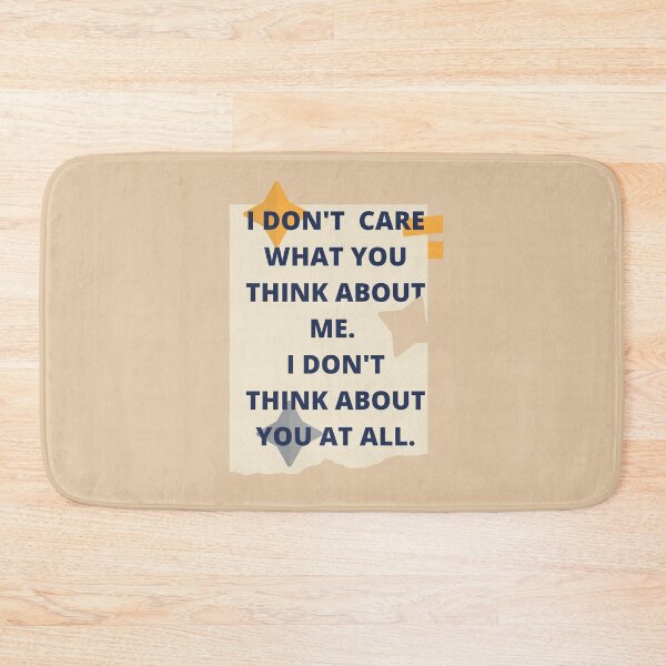 Item preview, * I don't think about you * designed and sold by Berezabella.