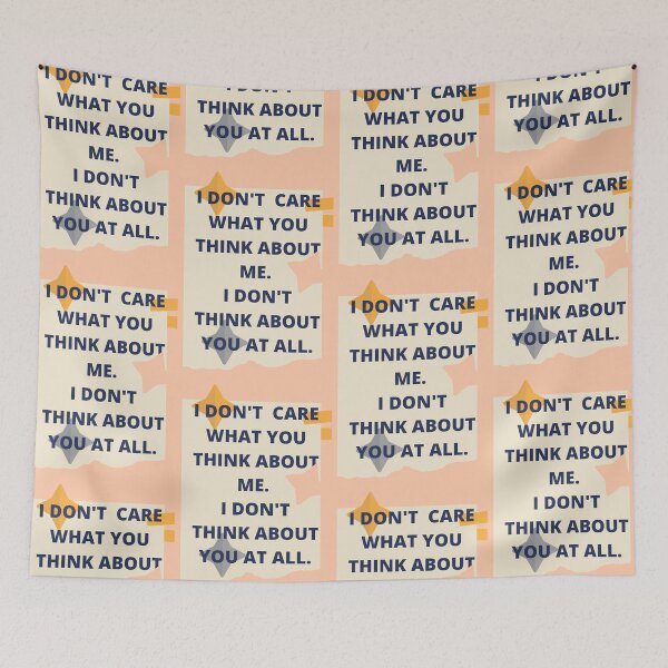 Item preview, * I don't think about you * designed and sold by Berezabella.