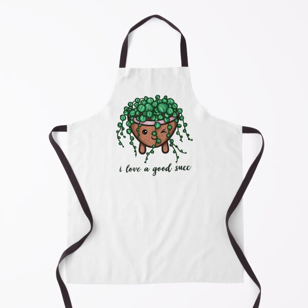 Item preview,  "I Love a Good Succ" SOLO 3 Succulent Babies - Cute Pun Plant Art  designed and sold by EmpressEyrie.