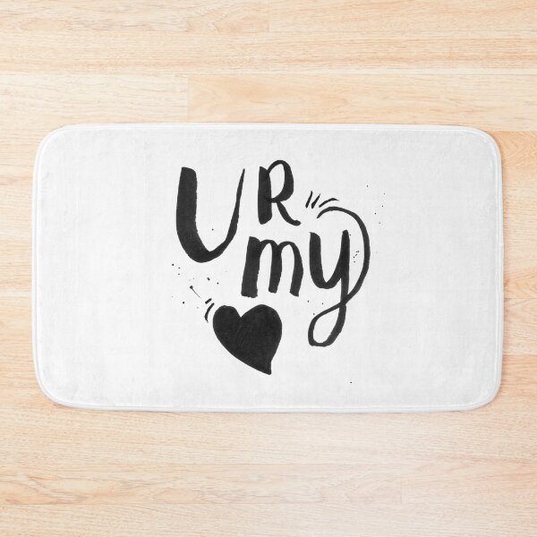 Item preview, You are my heat | lettering Calligraphy designed and sold by Hakubiya.