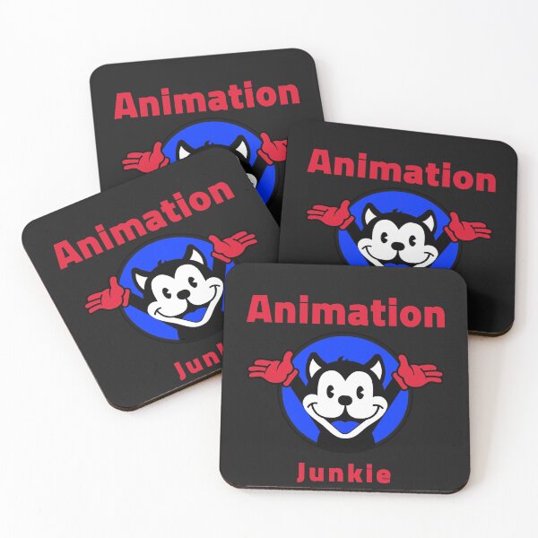 Item preview, Animation Cartoon Junkie Fan Cat Graphic designed and sold by TastySpace.