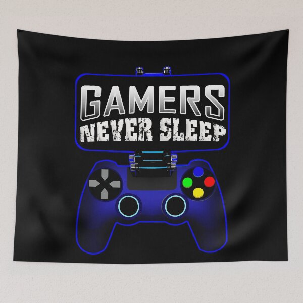 Item preview, Gamers Never Sleep designed and sold by Poloy.