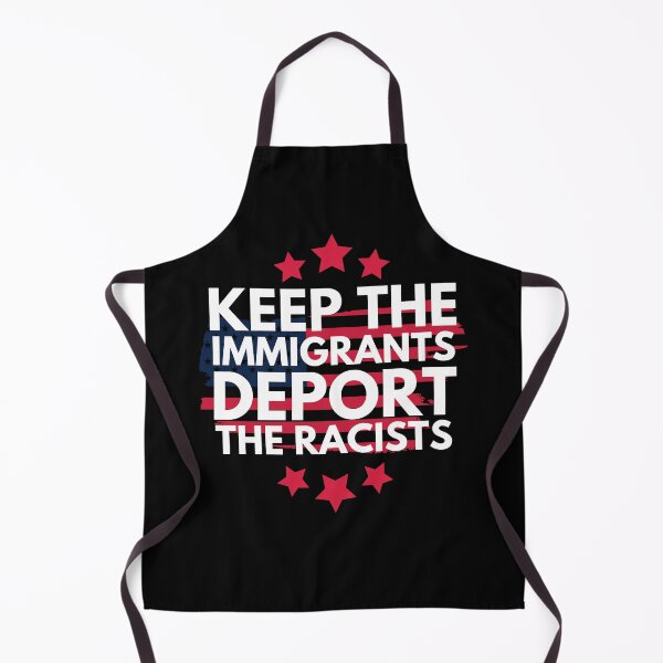 Item preview, Keep the immigrants deport the racists designed and sold by CrownsStore.